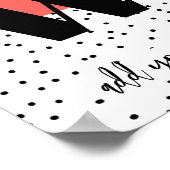 CUSTOM - Poster - Fall unten w (Ecke)