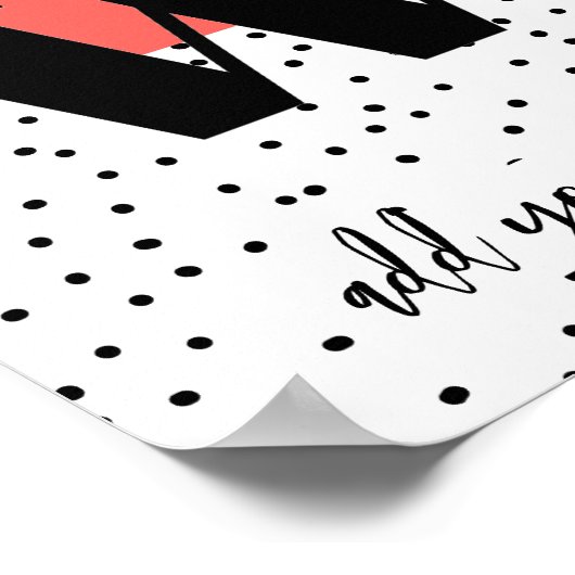 CUSTOM - Poster - Fall unten w (Ecke)