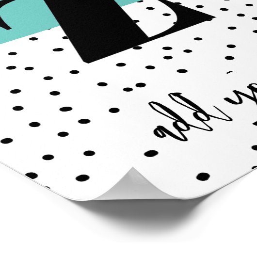 CUSTOM - Poster - Fall unten z (Ecke)