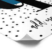 CUSTOM - Poster - Lower Case q (Ecke)