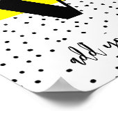 CUSTOM - Poster - Lower Case v (Ecke)