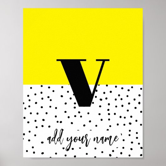 CUSTOM - Poster - Lower Case v (Vorne)