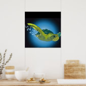 CUSTOM POSTER - MEERESTURTÜR (Küche)