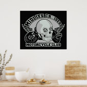 Custom Poster Midlife Cruisers MC (Küche)