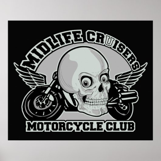 Custom Poster Midlife Cruisers MC (Vorne)
