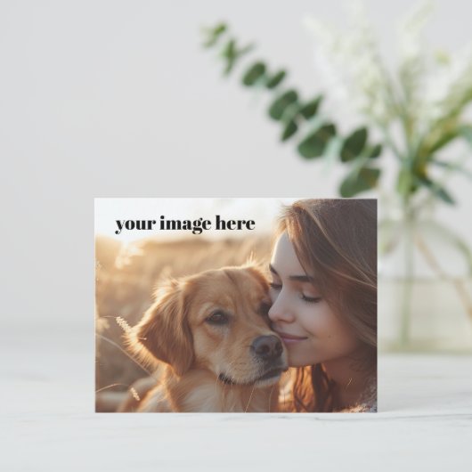 Custom Postkarte (Stehend Vorderseite)