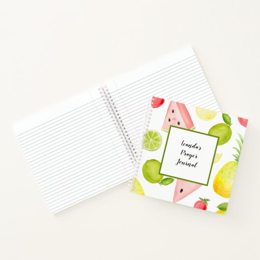 Custom Prayer Journal Custom Romans 8:28 Notizblock (Innenseite)