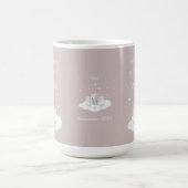 Custom Pregnancy Announction Tasse Niedlich Pink G (Mittel)