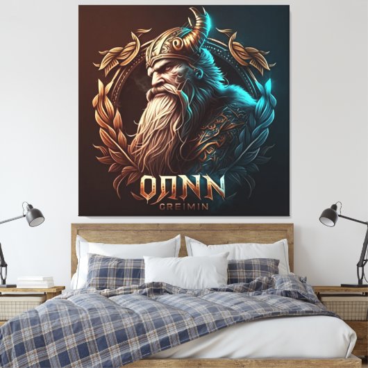 custom premium frame, canvas print #2 leinwanddruck (Insitu (Schlafzimmer))