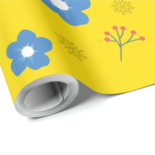 "Custom Premium Wrapping Paper" Geschenkpapier (Rolleneckpunkt)