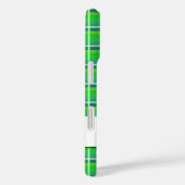 Custom Preppy Green Kariert iPhone Case (Rückseite / Rechts)