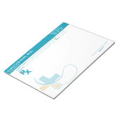 Custom Prescription Pad Template | Editable RX Not Notizblock (angewinkelt)