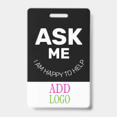 Custom PRESS - Foto Pass - Name ID ID Abzeichen Ausweis (Rückseite)