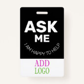 Custom PRESS - Foto Pass - Name ID ID Abzeichen Ausweis (Rückseite)