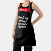 Custom "Pretend I Can Cook" Apron - Funny Kitchen Schürze (InSitu)