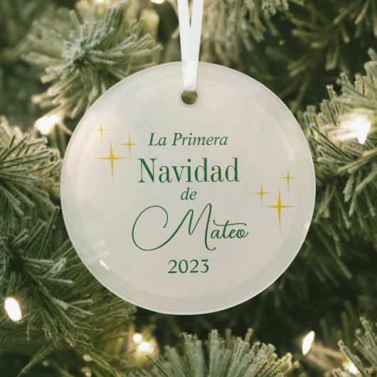 Custom Primera Navidad Ornament (InSitu)