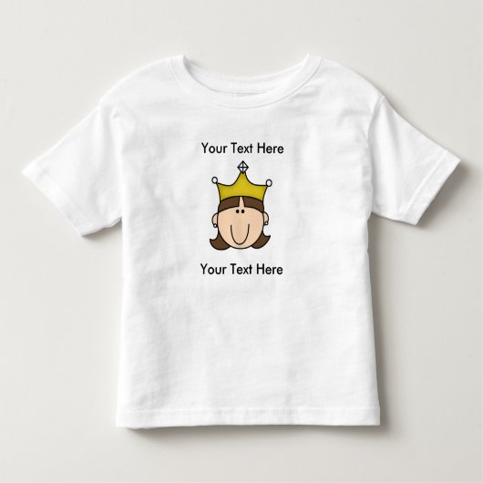 CUSTOM PRINCES BROWN T - Shirt (Vorderseite)