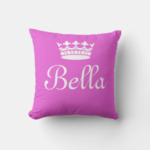 Custom Princess Isabella Throw Decorative Pillow Kissen