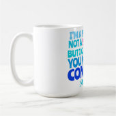 Custom Principal Funny kein SUPERHERO Kaffeetasse (Links)