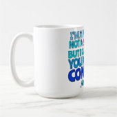 Custom Principal Funny kein SUPERHERO Kaffeetasse (Links)