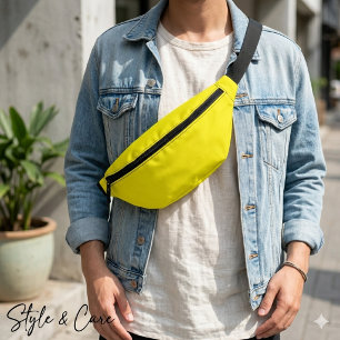 Custom Print Cut & Sew Fanny Pack - Stilvoll & fet Bauchtasche