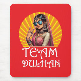 Custom Print Desi Wedding Shaadi Vibes Mousepad