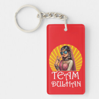 Custom Print Desi Wedding Shaadi Vibes Schlüsselanhänger