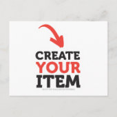 CUSTOM PRINT DIY MEDAL Bronze ADD IHR LOGO bearbei Ankündigungspostkarte (Rückseite)