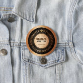 CUSTOM PRINT DIY MEDAL Bronze Champion EDITABLE Button (Beispiel)
