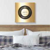 CUSTOM PRINT DIY MEDAL Gold #1 Champion EDITABLE Leinwanddruck (Insitu (Schlafzimmer))