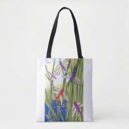 Custom Print Dragonfly Tote Bag Tasche