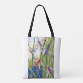 Custom Print Dragonfly Tote Bag Tasche (Rückseite)