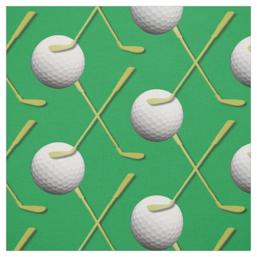 Custom Print Golf Theme Fabrik Stoff (Muster)