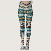 CUSTOM PRINT LEGGINGS - "AGUA" (Vorderseite)
