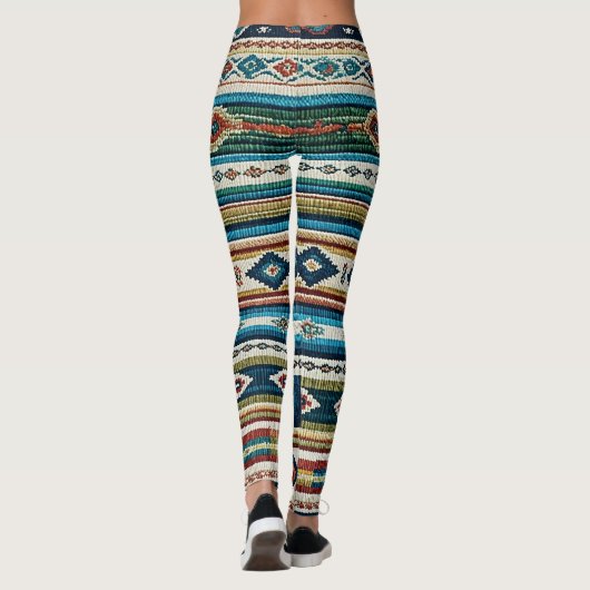 CUSTOM PRINT LEGGINGS - "AGUA" (Rückseite)
