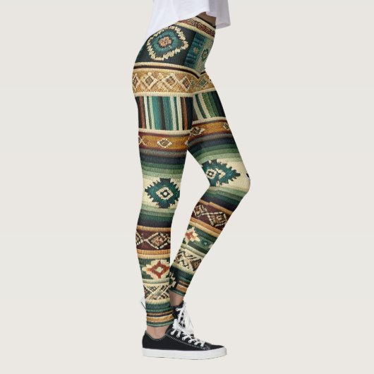 CUSTOM PRINT LEGGINGS - "AGUACATE" (Rechts)