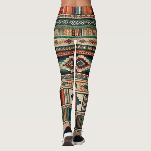 CUSTOM PRINT LEGGINGS - "OAXACA" (Rückseite)