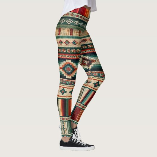 CUSTOM PRINT LEGGINGS - "OAXACA" (Rechts)