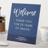 CUSTOM PRINT ORDER Kelsey 20 Jahre Jubiläum Willko Sockelschild (In Situ)