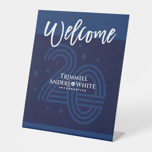 CUSTOM PRINT ORDER Kelsey 20 Jahre Jubiläum Willko Sockelschild (Vorderseite)