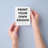 Custom Print Your Own | Printing My Own To Order Flyer (Gruppe)