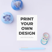 Custom Print Your Own | Printing My Own To Order Flyer (Einzeln)
