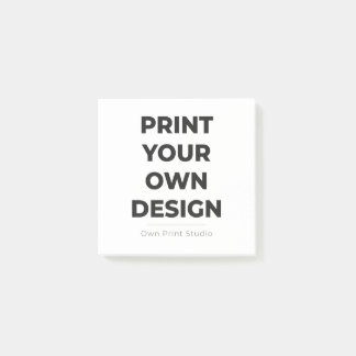 Custom Print Your Own | Printing My Own To Order Post-it Klebezettel