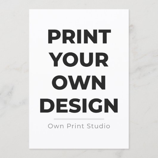 Custom Print Your Own | Printing My Own To Order Programm (Rückseite)