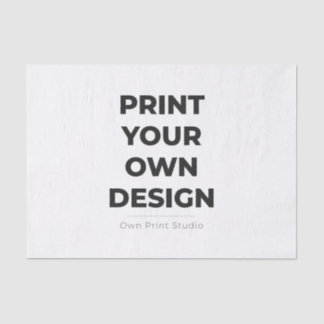 Custom Print Your Own | Printing My Own To Order Seidenpapier