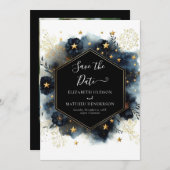Custom Printable Celestial Wedding Save The Date (Vorne/Hinten)