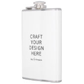 Custom Printed 8 oz Flask –Upload Your Own Design Flachmann (Links)
