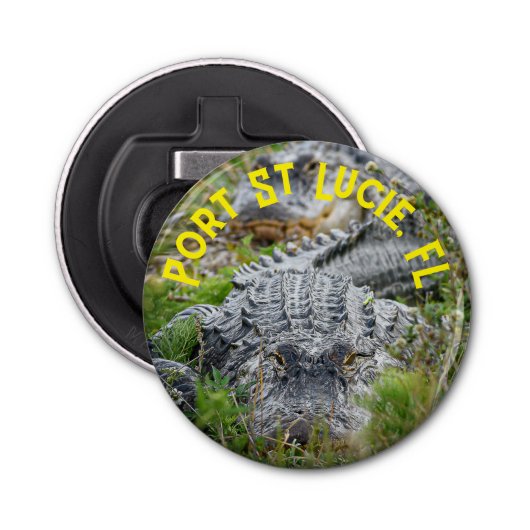 "Custom Printed" Gators Magnet Flaschenöffner (Vorderseite)