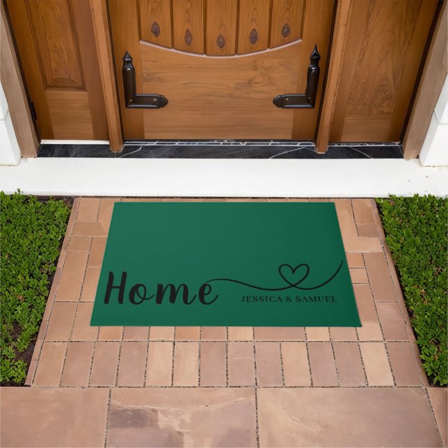 Custom Printed Welcome Mat with Name or Design Fußmatte (Außenbereich)