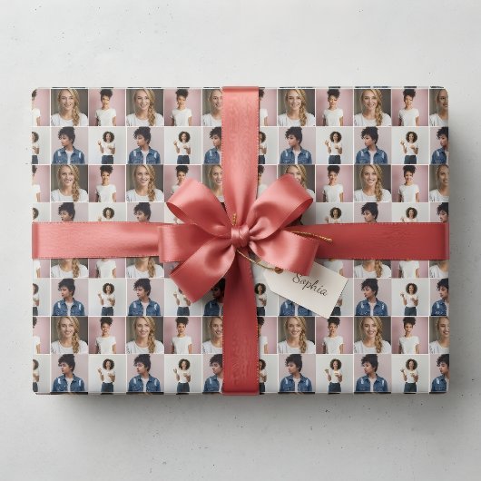 Custom printed wrapping paper, personalized geschenkpapier